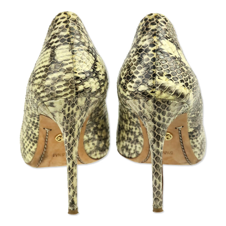 Tory Burch Cecilia Python Snakeskin Pumps