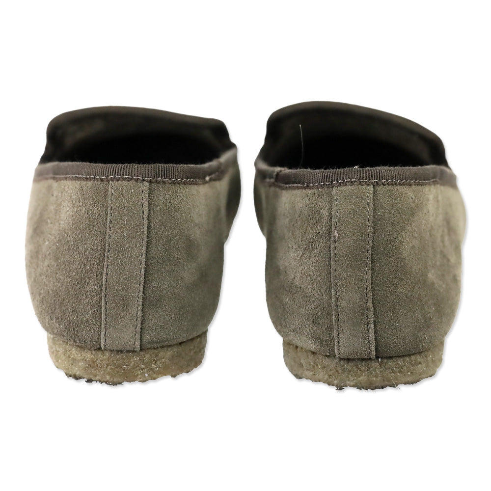 Tory Burch Elephant/Pewter Suede Billy Slipper