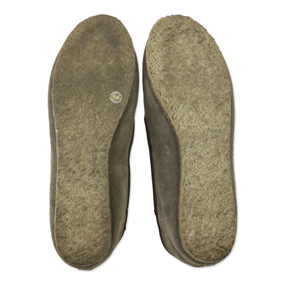 Tory Burch Elephant/Pewter Suede Billy Slipper