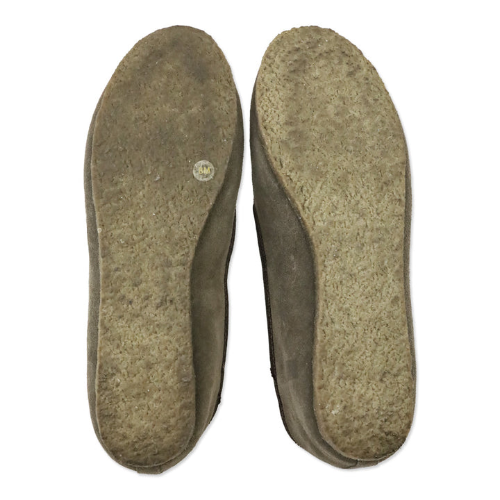 Tory Burch Elephant/Pewter Suede Billy Slipper