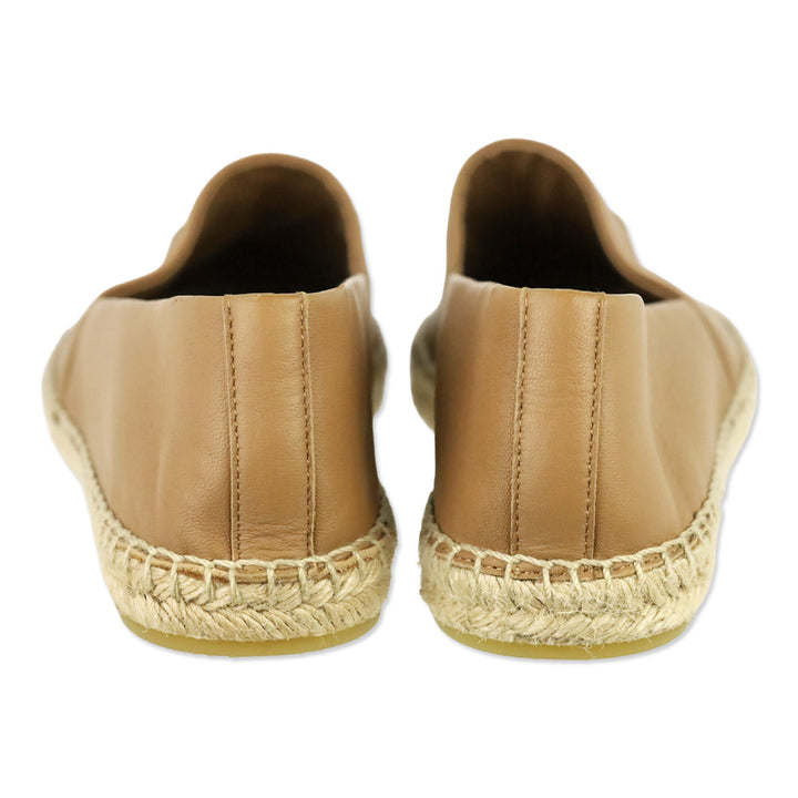 Tory Burch Everly Tiramisu Leather Espadrille