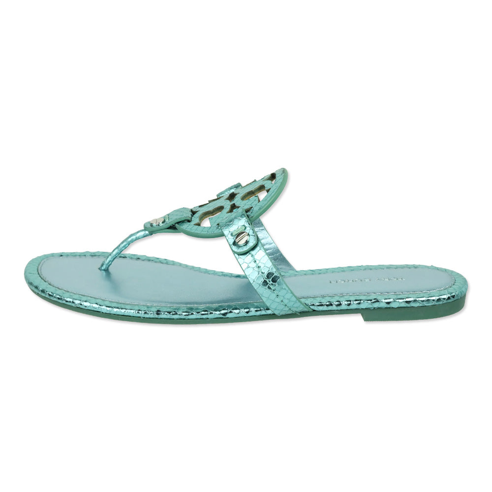 Tory Burch Green Valley Mini Miller Flat Thong Sandal
