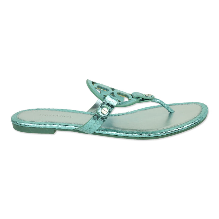 Tory Burch Green Valley Mini Miller Flat Thong Sandal