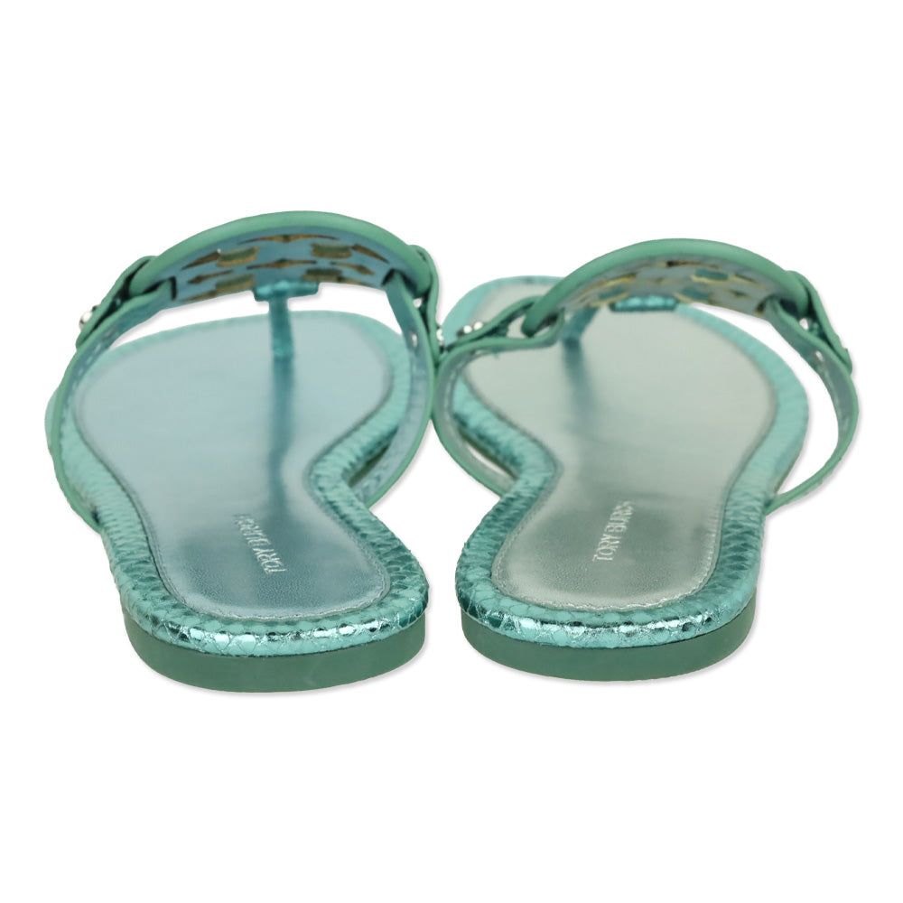 Tory Burch Green Valley Mini Miller Flat Thong Sandal