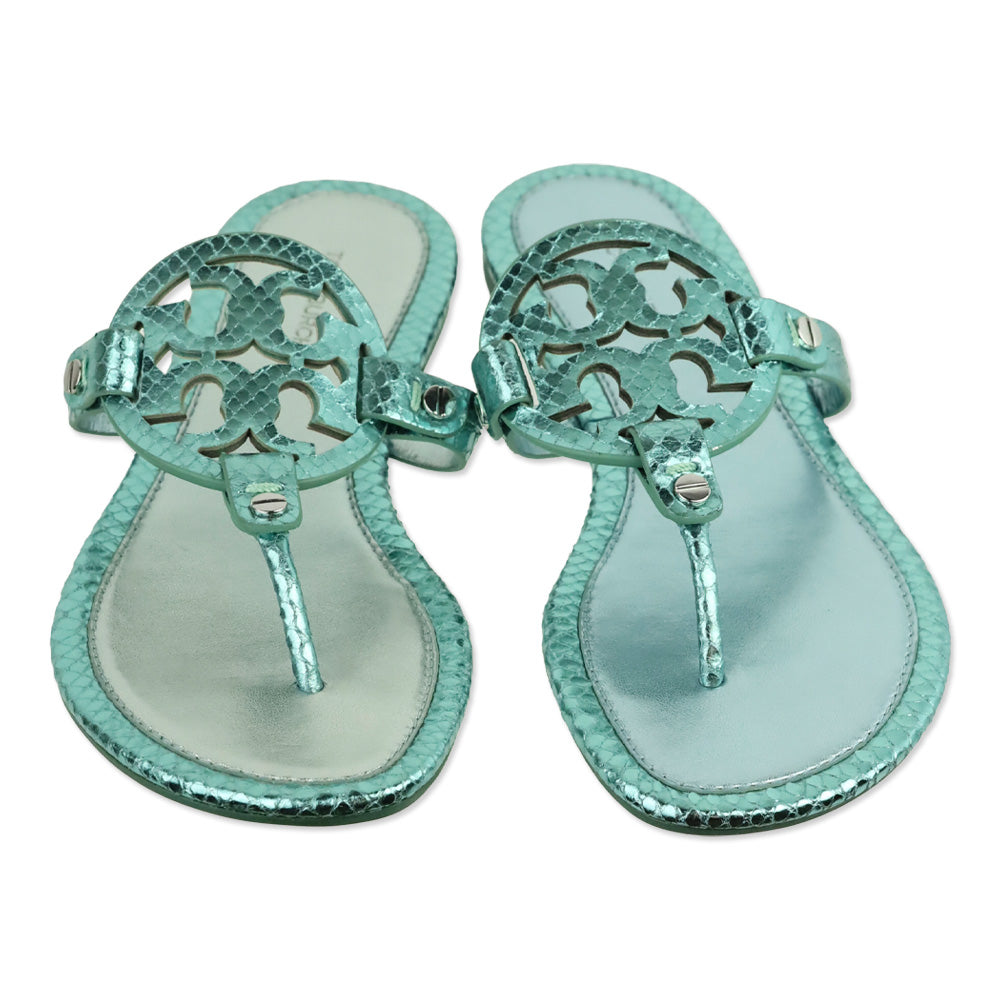 Tory Burch Green Valley Mini Miller Flat Thong Sandal
