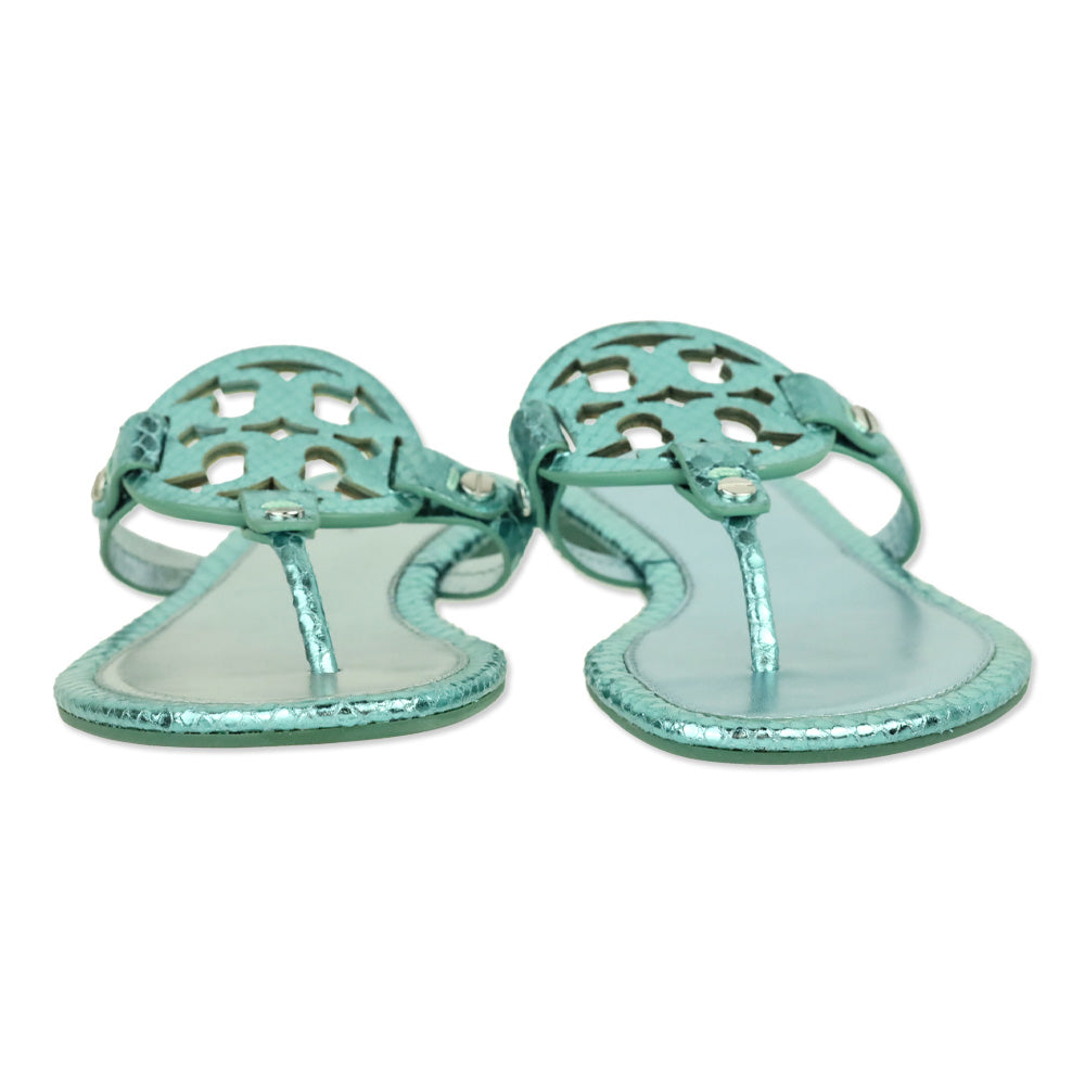 Tory Burch Green Valley Mini Miller Flat Thong Sandal