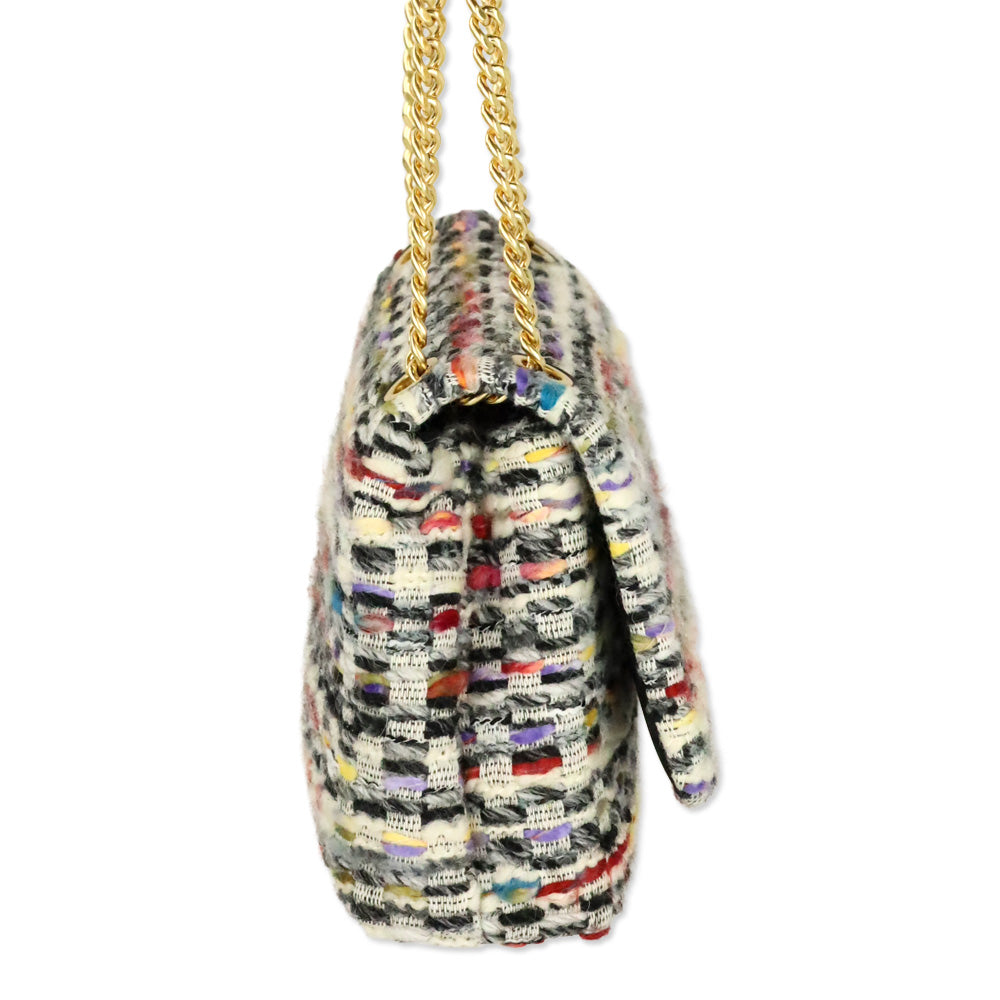 Tory Burch Kira Small Tweed Convertible Shoulder Bag