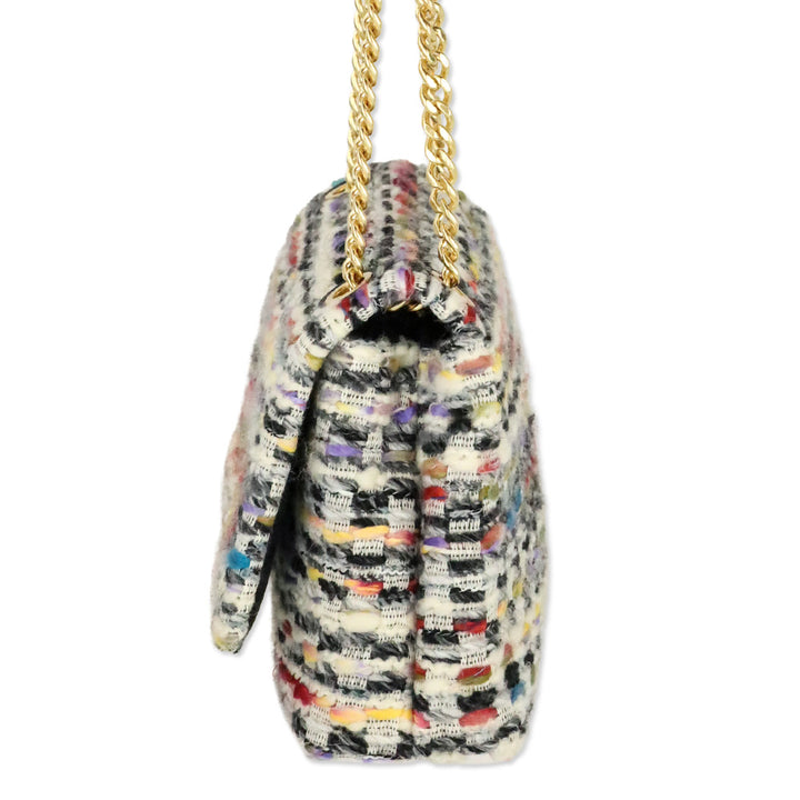 Tory Burch Kira Small Tweed Convertible Shoulder Bag