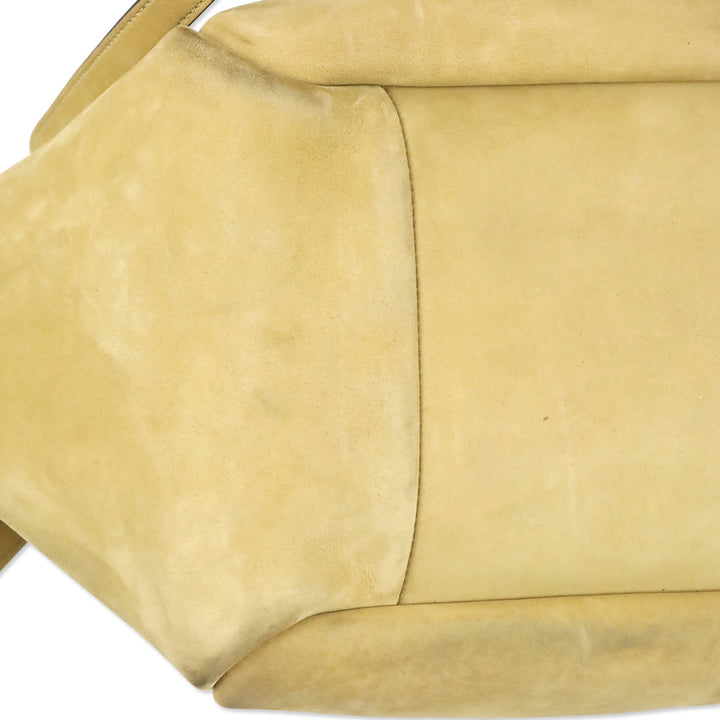 Tory Burch Large Romy Beige Nubuck Leather Tote