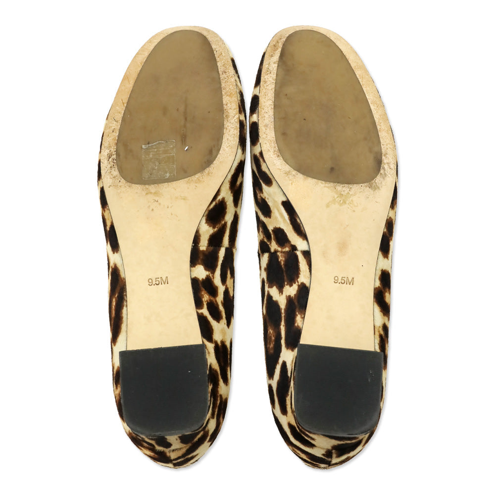 Tory Burch Leopard Print Gigi Calf Hair Pump