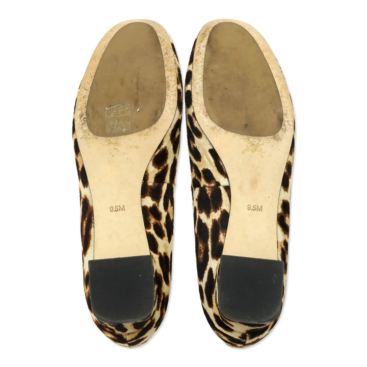 Tory Burch Leopard Print Gigi Calf Hair Pump