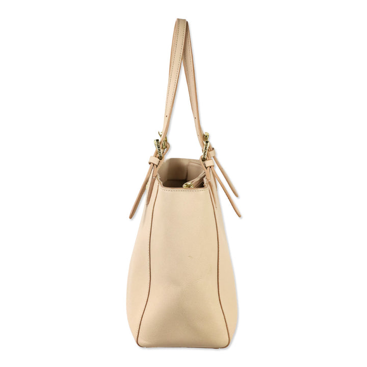 Tory Burch Light Pink Saffiano Leather Large York Tote