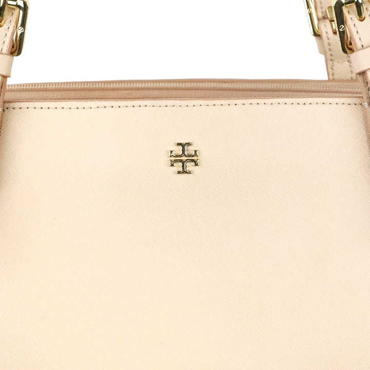 Tory Burch Light Pink Saffiano Leather Large York Tote