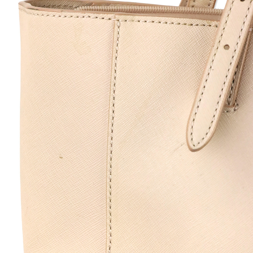 Tory Burch Light Pink Saffiano Leather Large York Tote