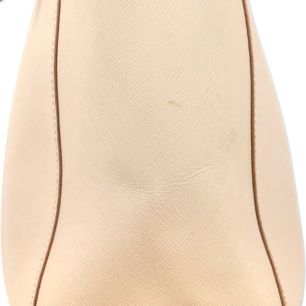 Tory Burch Light Pink Saffiano Leather Large York Tote