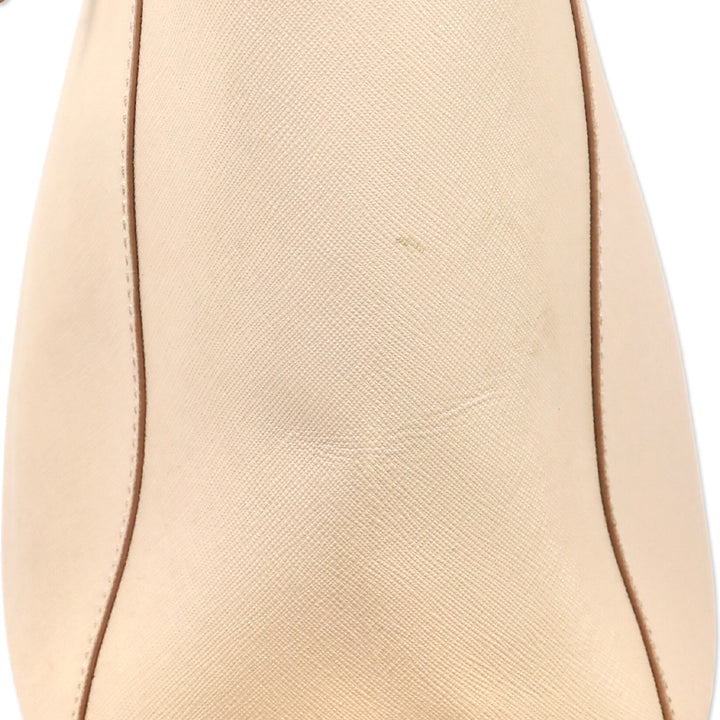 Tory Burch Light Pink Saffiano Leather Large York Tote
