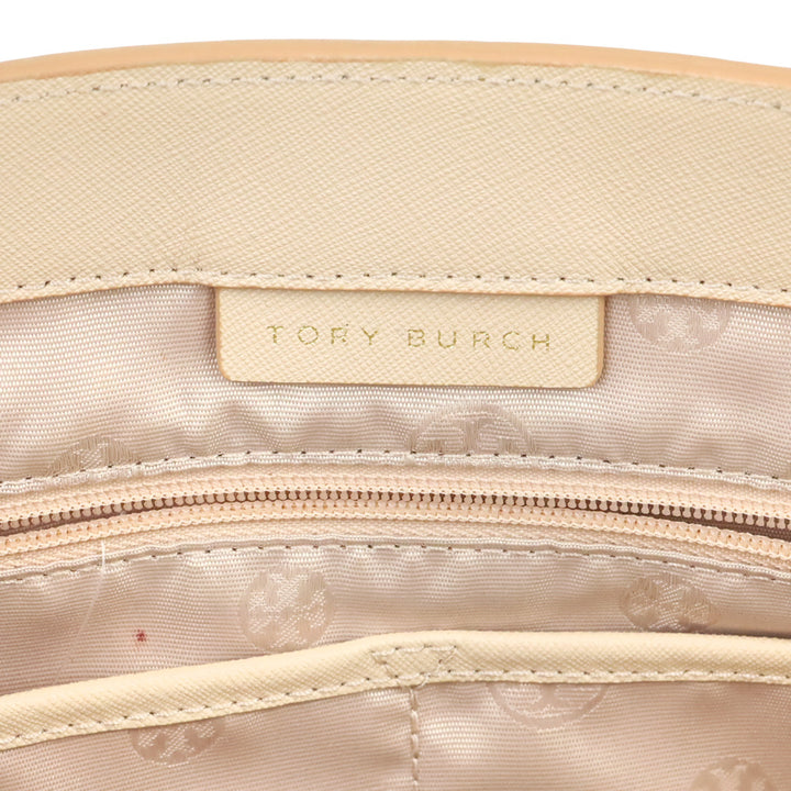 Tory Burch Light Pink Saffiano Leather Large York Tote