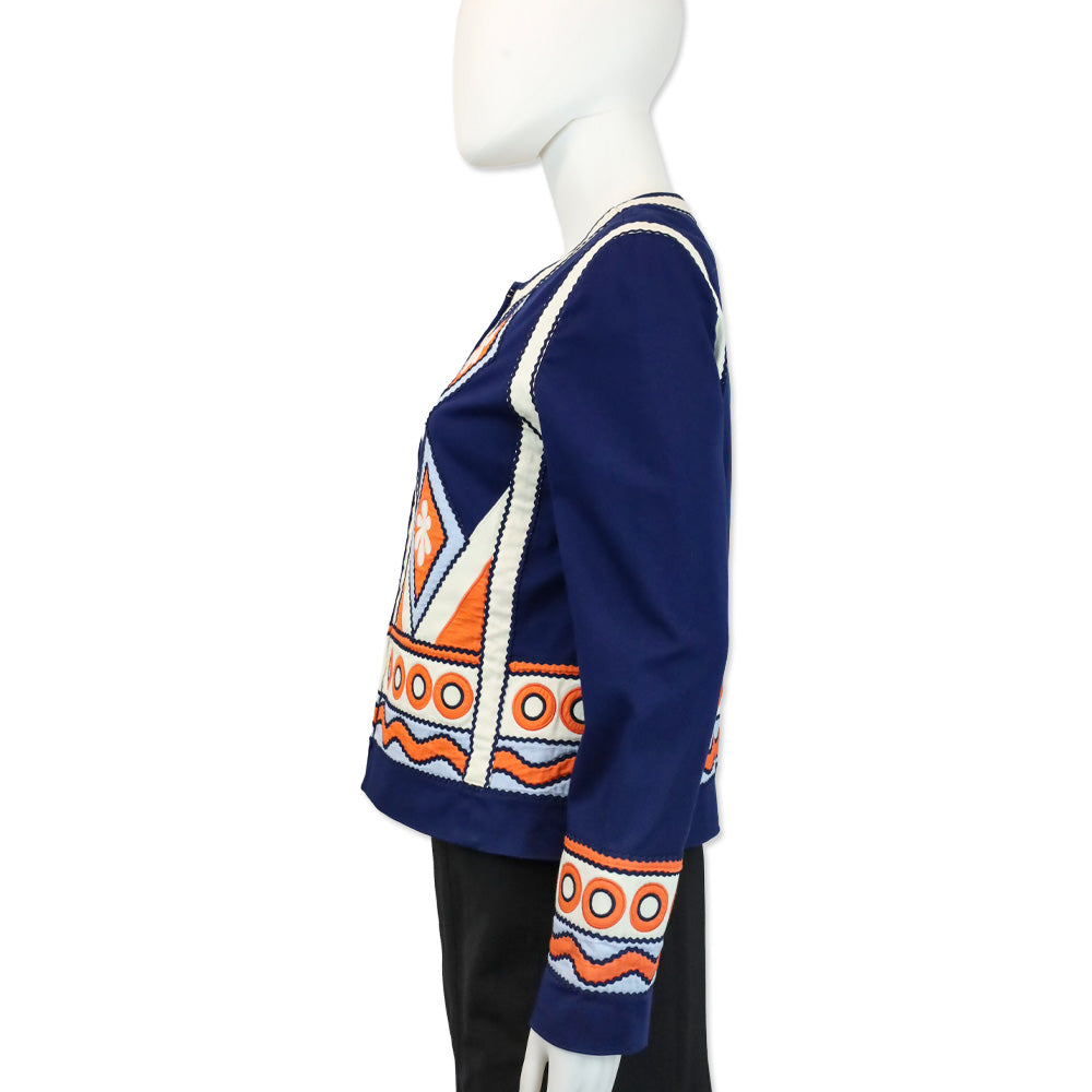 Tory Burch Marilyn Embroidered Jacket
