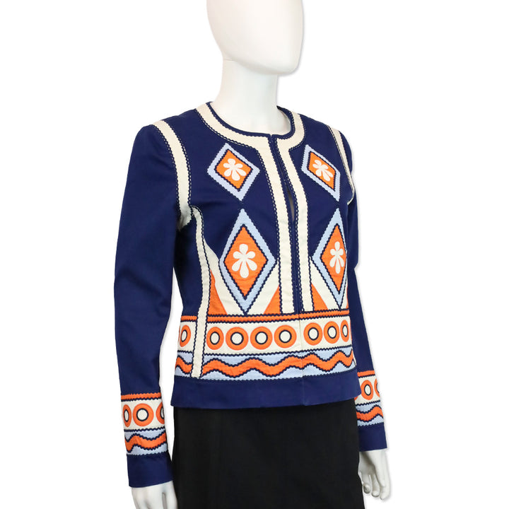 Tory Burch Marilyn Embroidered Jacket