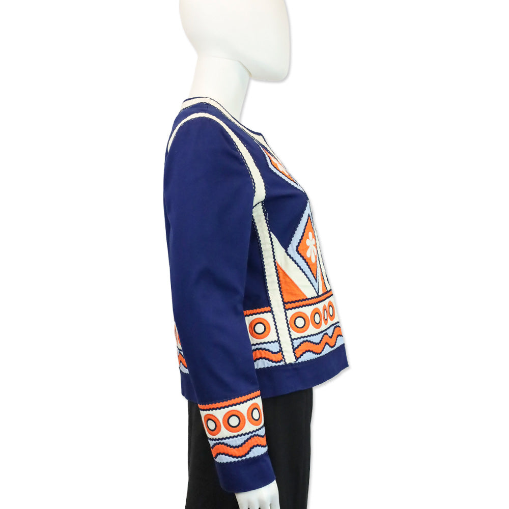 Tory Burch Marilyn Embroidered Jacket
