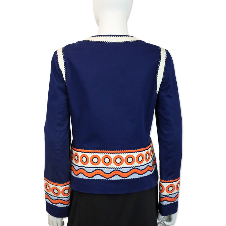 Tory Burch Marilyn Embroidered Jacket