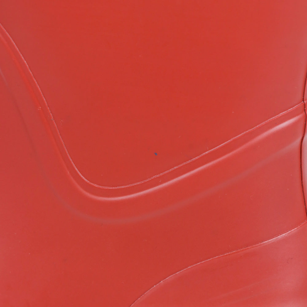Tory Burch Maureen Red Rubber Rain Boots