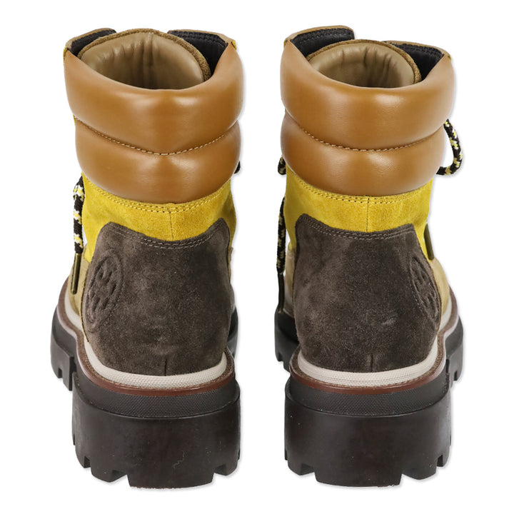 Tory Burch Miller Colorblock Suede Hiker Boots