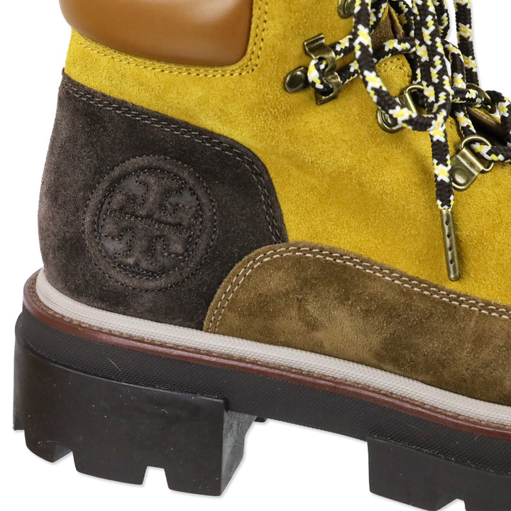 Tory Burch Miller Colorblock Suede Hiker Boots