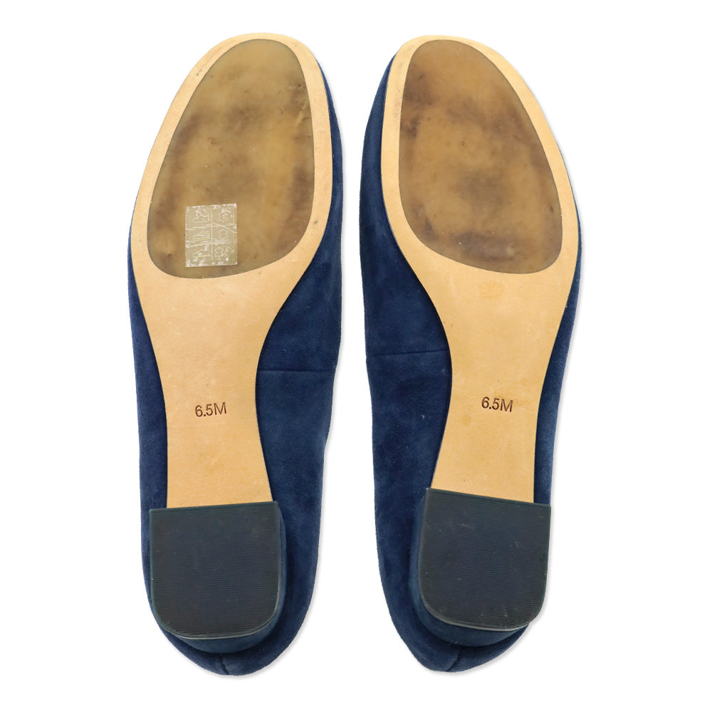 Tory Burch Navy Suede Gigi Pump