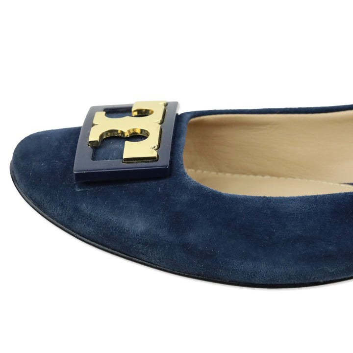 Tory Burch Navy Suede Gigi Pump