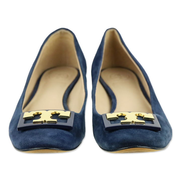 Tory Burch Navy Suede Gigi Pump