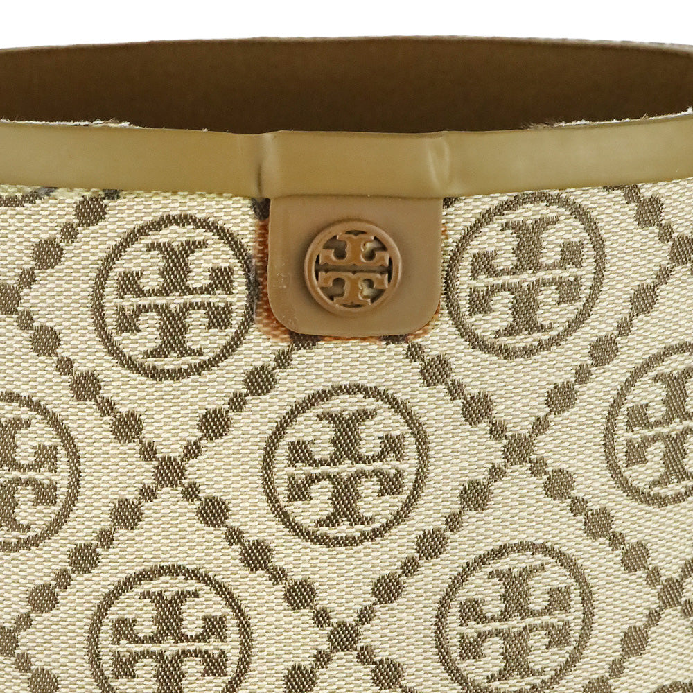 Tory Burch Olive T Monogram Hurricane Tall Boots
