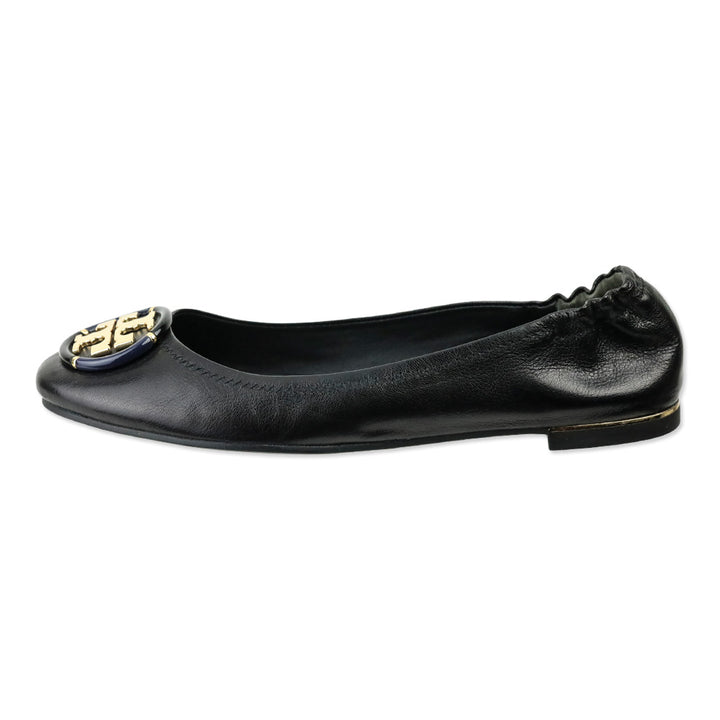 Tory Burch Perfect Black Multi-Logo Ballet