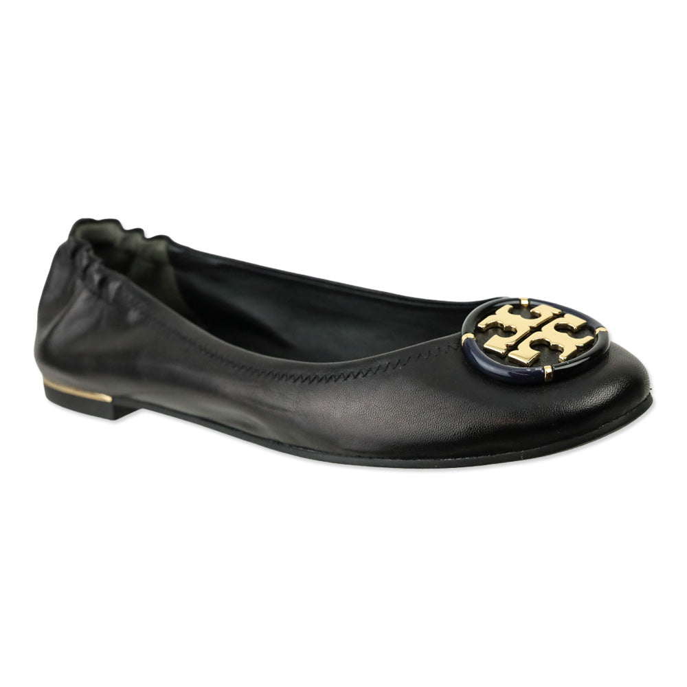 Tory Burch Perfect Black Multi-Logo Ballet