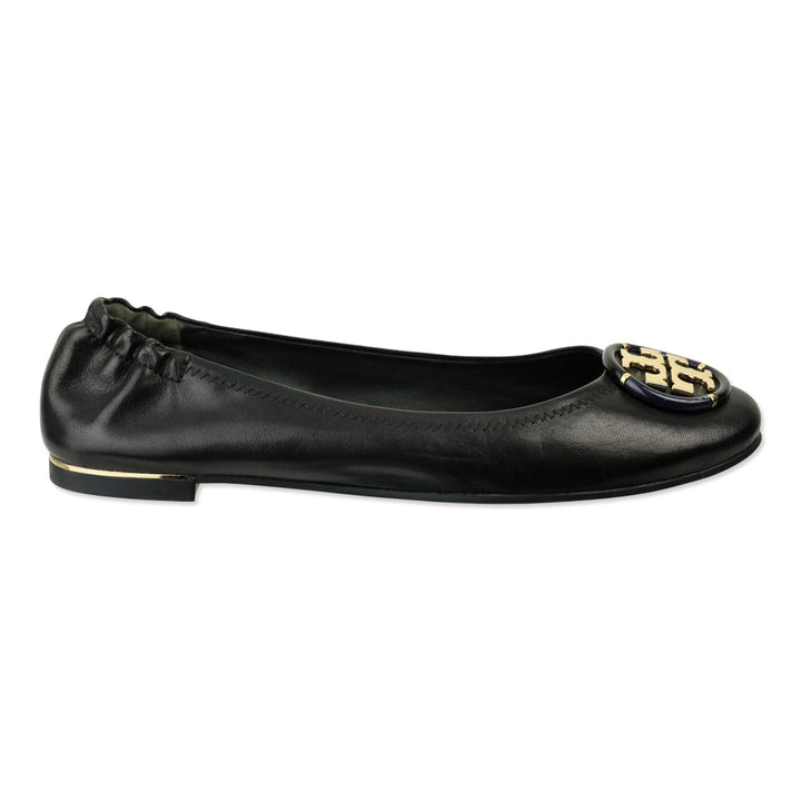 Tory Burch Perfect Black Multi-Logo Ballet