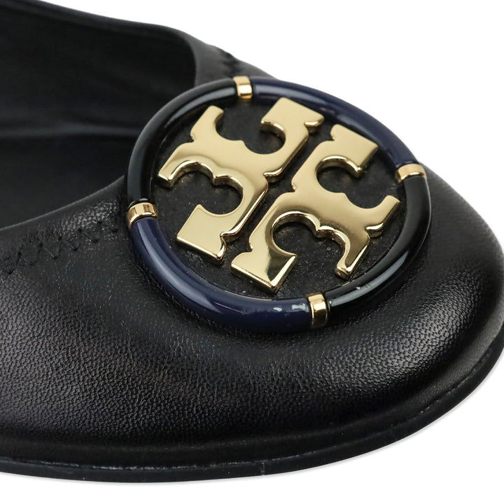 Tory Burch Perfect Black Multi-Logo Ballet