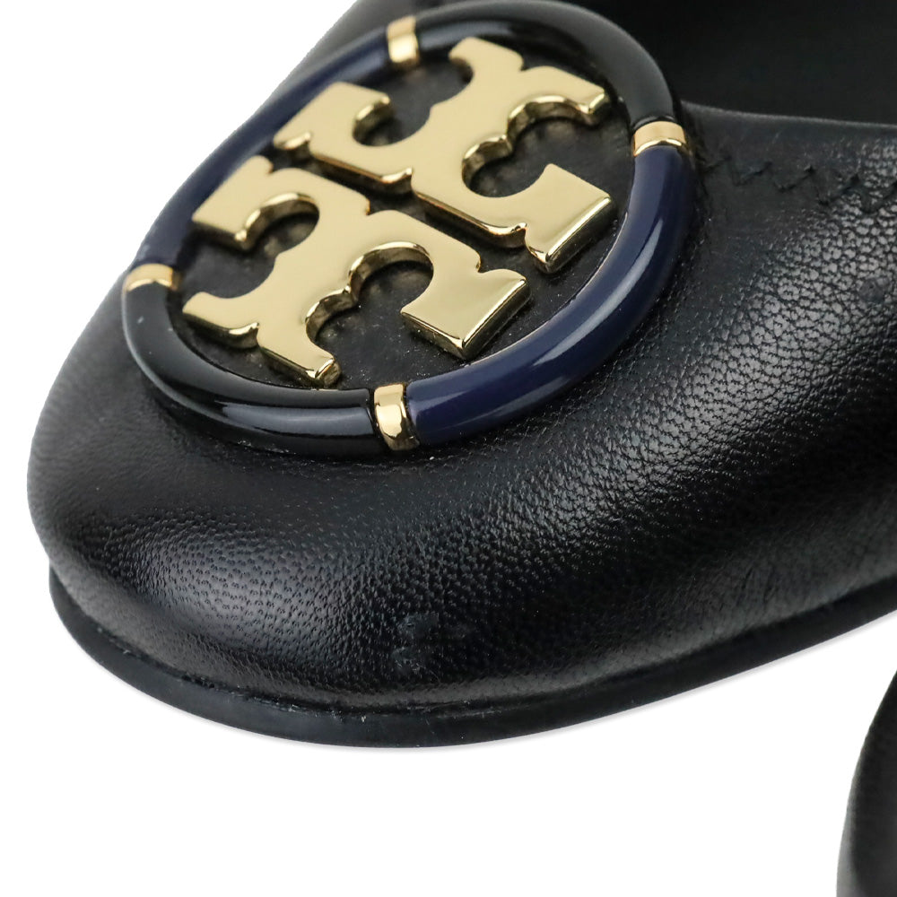 Tory Burch Perfect Black Multi-Logo Ballet