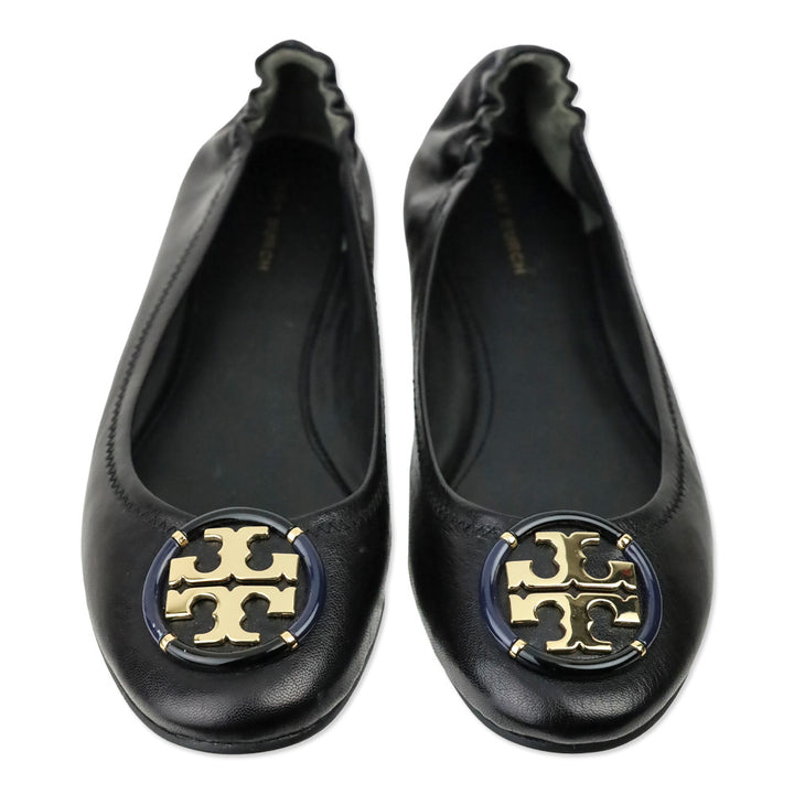 Tory Burch Perfect Black Multi-Logo Ballet