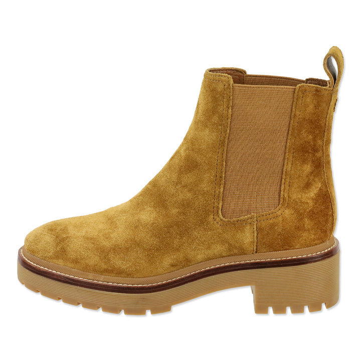 Tory Burch Rhum Suede Chelsea Lug 50mm Bootie