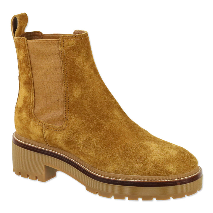 Tory Burch Rhum Suede Chelsea Lug 50mm Bootie