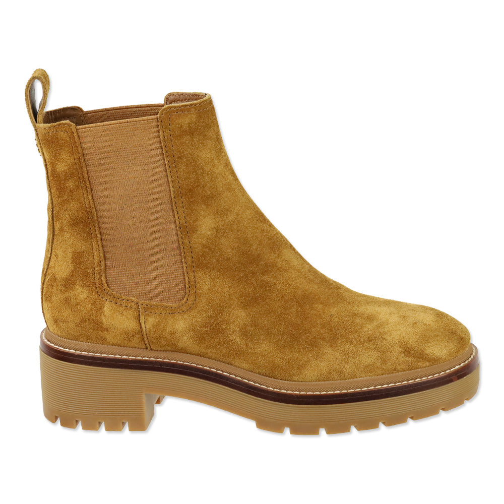 Tory Burch Rhum Suede Chelsea Lug 50mm Bootie