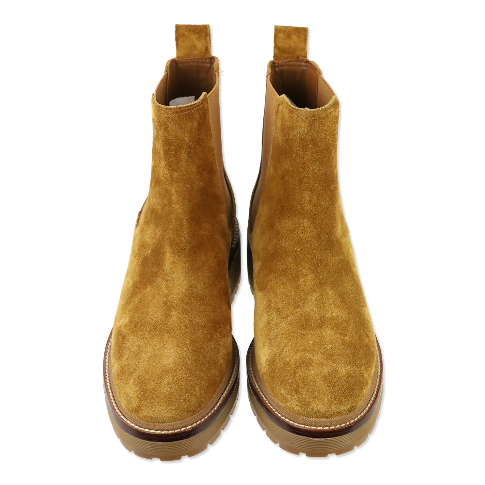 Tory Burch Rhum Suede Chelsea Lug 50mm Bootie