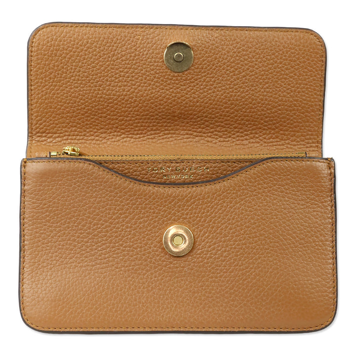 Tory Burch Tan Britten Mini Top Handle Bag