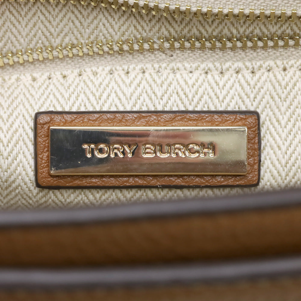 Tory Burch Tiramisu Britten Small Adjustable Shoulder Bag