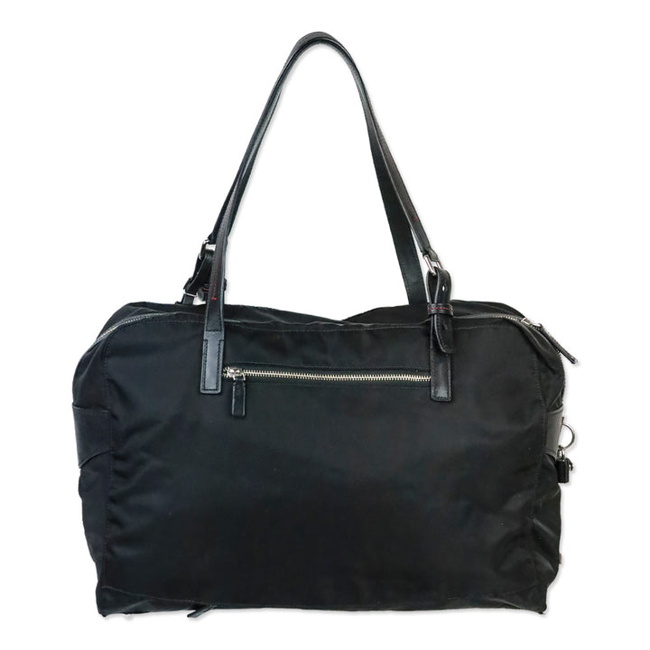 Tumi Black Voyageur Cortina Boarding Tote