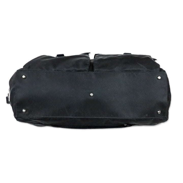 Tumi Black Voyageur Cortina Boarding Tote