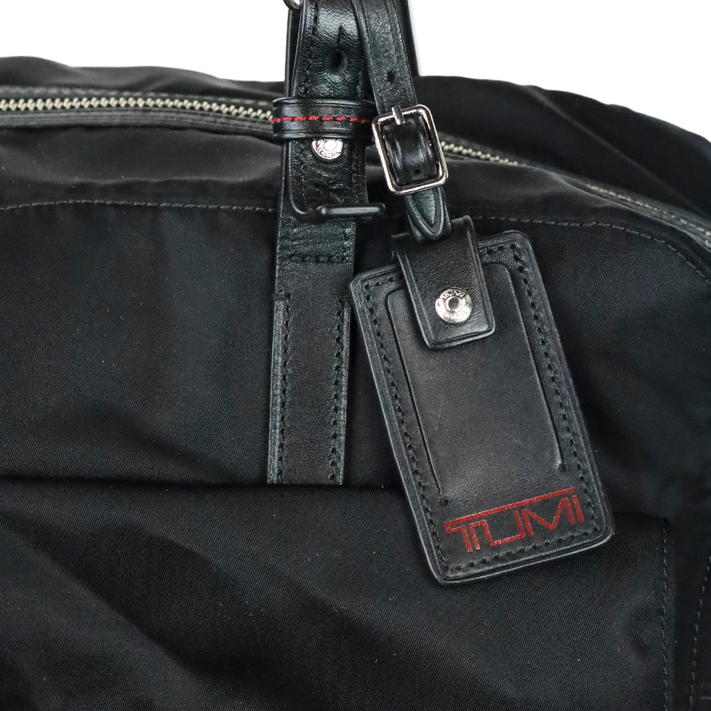 Tumi Black Voyageur Cortina Boarding Tote