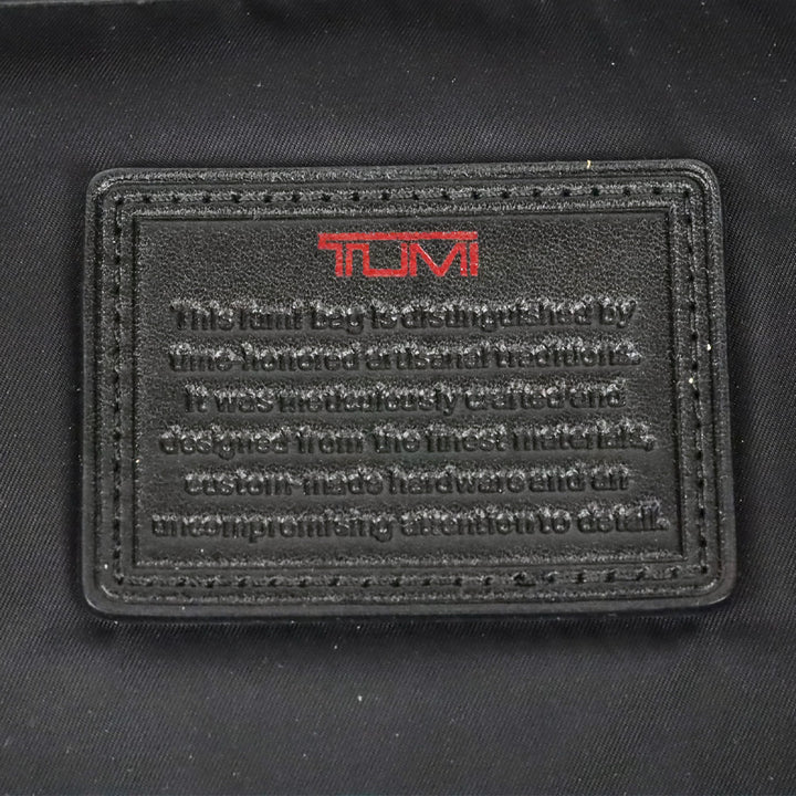 Tumi Black Voyageur Cortina Boarding Tote