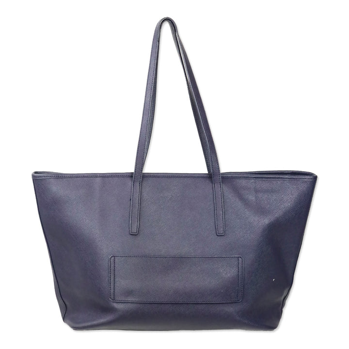 Tumi Indigo Blue Saffiano Leather Large Tote