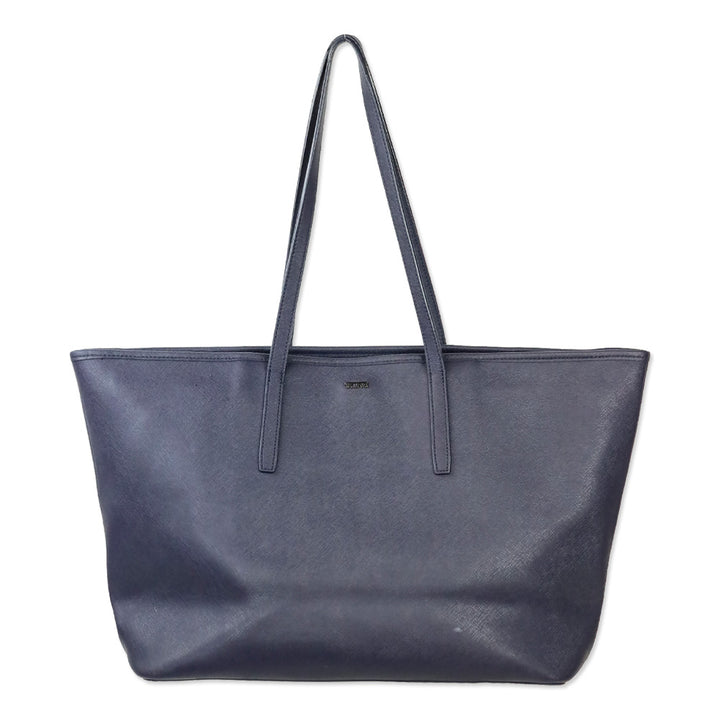 Tumi Indigo Blue Saffiano Leather Large Tote